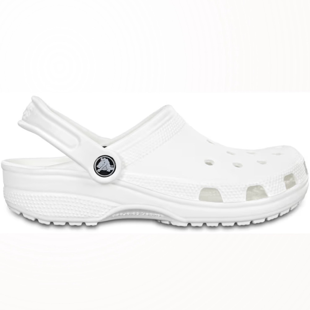 CROCS Classic White Clogs